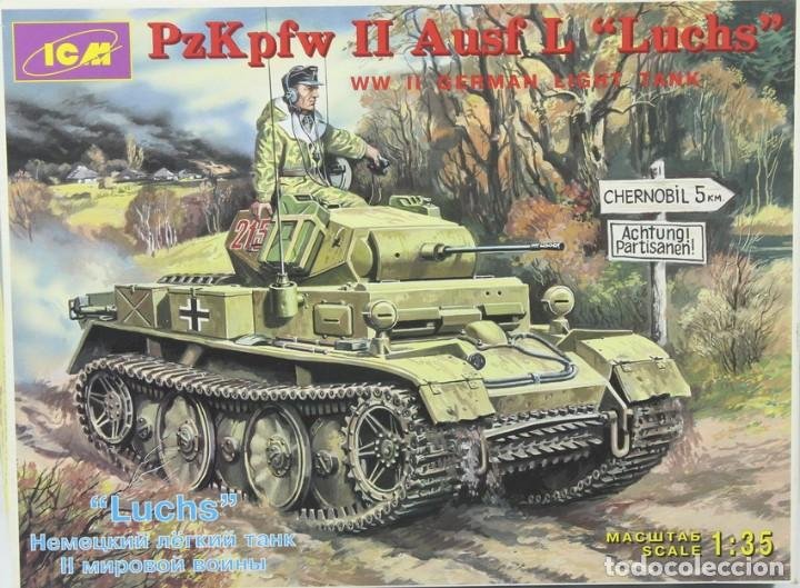 ICM 35121 1/35 PzKpfw II Ausf L Luchs Plastic Model Kit for sale online